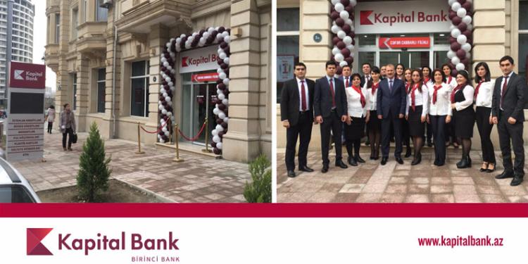 Kapital Bank daha bir filialının yenilənmiş ofisini istifadəyə verib | FED.az