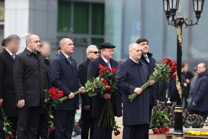 DTX-nin əməkdaşları Xocalı soyqırımı qurbanlarının xatirəsini andılar - FOTO - VİDEO | FED.az