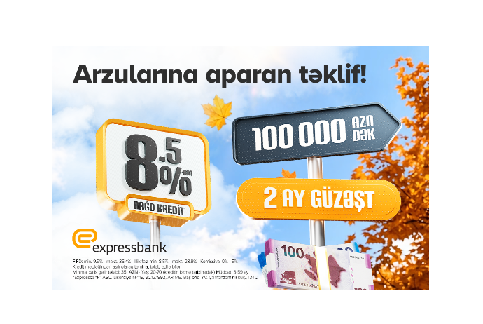Bu bank minimum 8.5%-lə kredit - TƏKLİF EDİR | FED.az