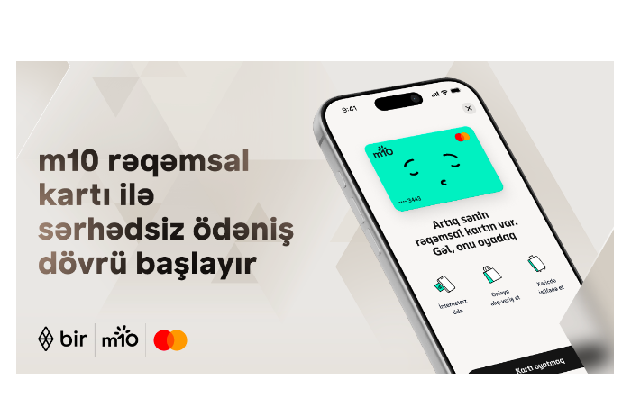 Bir ekosistemindən yeni ödəniş həlli: m10 rəqəmsal kartı ilə sərhədsiz ödəniş dövrü başlayır | FED.az