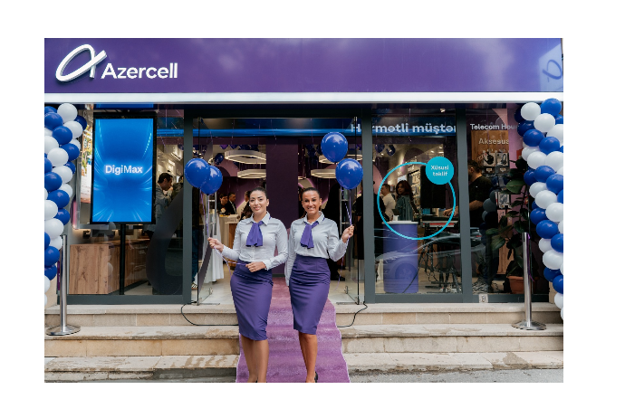 Azercell ilk  yeni nəsil diler mağazasını istifadəyə verir - FOTOLAR | FED.az