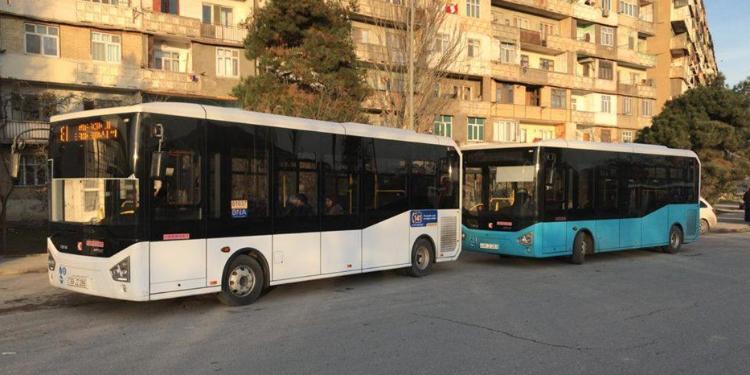 2 marşrutda yeni avtobuslar istifadəyə verilib | FED.az