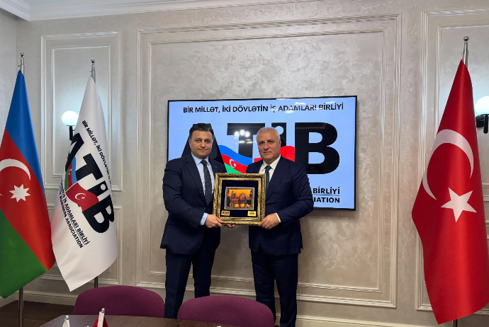 ATİB-də Alanya Ticarət və Sənaye Palatasının rəhbəri ilə görüş keçirilib - FOTOLAR | FED.az