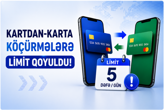 Kartdan-karta əməliyyatlara limit qoyuldu – RƏSMİ, MƏBLƏĞLƏR - ƏTRAFLI  | FED.az