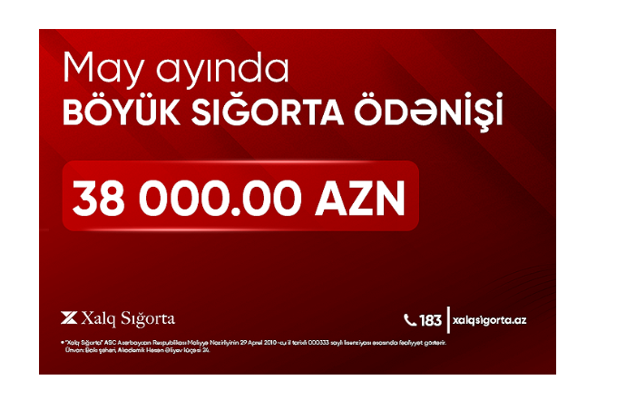 Xalq Sığorta yüksək məbləğdə sığorta ödənişi - HƏYATA KEÇİRİB | FED.az