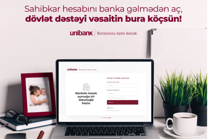 Dövlətdən maliyyə dəstəyi alan sahibkarlara “Unibank”dan təklif – HESABI BANKA GƏLMƏDƏN AÇIN | FED.az