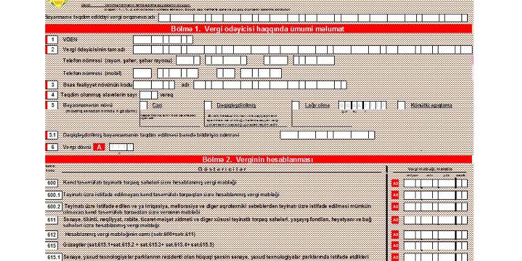 Torpaq vergisi bəyannaməsi belə olacaq – YENİ QAYDA | FED.az