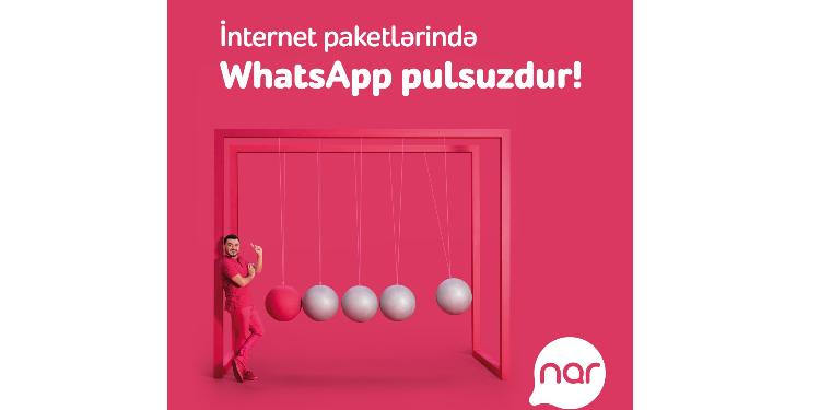  “Nar” abunəçiləri “WhatsApp”-dan pulsuz istifadə edir | FED.az