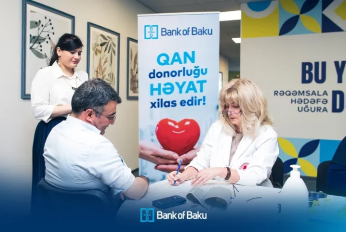 Bank of Baku qan donorluğunun əhəmiyyətini vurğulayıb – QANVERMƏ AKSİYASI KEÇİRİB | FED.az