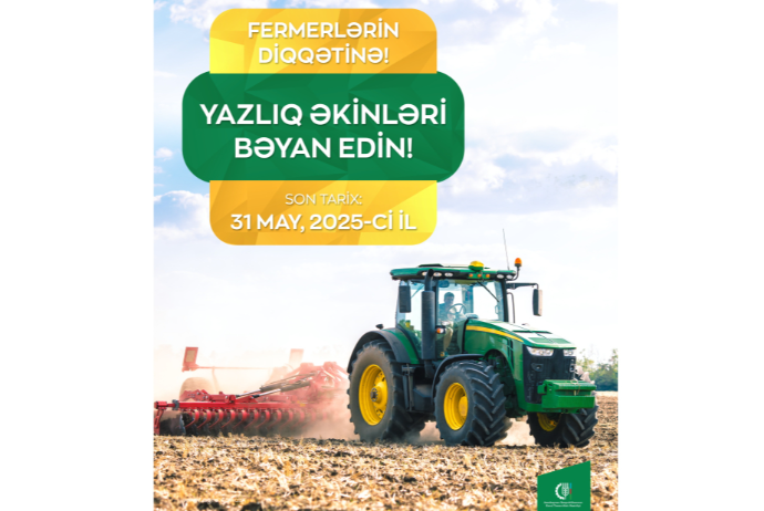 Fermerlərə çağırış: Subsidiya almaq üçün yazlıq əkinlərinizi EKTİS-də bəyan edin! | FED.az