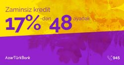 Azər Türk Bank “Bu fəsil istədiyini al!” kampaniyasına - START VERDİ