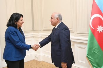 Премьер-министр Али Асадов встретился в Тбилиси с Президентом Грузии Саломе Зурабишвили | FED.az
