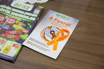 “Araz” supermarketlər şəbəkəsi “Xərçənglə Mübarizə Həftəsi” keçirib - [red]FOTOLAR[/red] | FED.az