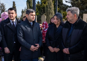 Коллектив ЗАО «AzerGold» почтил память шехида Мухтара Гасымлы в день его 30-летия | FED.az