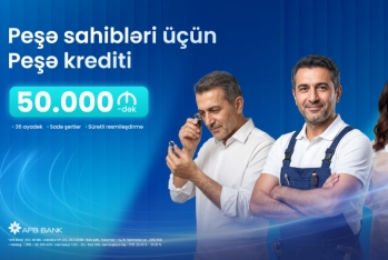  AFB Bank-dan peşə sahiblərinə yeni imkan – 50 000 AZN-dək “Peşə Krediti” ilə biznesinizi böyüdün!
