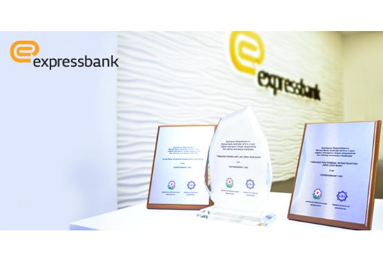 "Expressbank" təmassız ödəniş kartları üzrə lider bank elan edildi