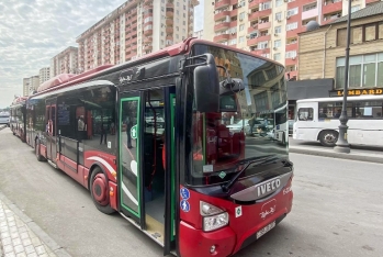 Azərbaycanda ötən il avtobuslarla sərnişindaşımaları artıb