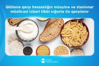Qlütenə qarşı həssaslığın müayinəsi də icbari tibbi sığorta ilə qarşılanır