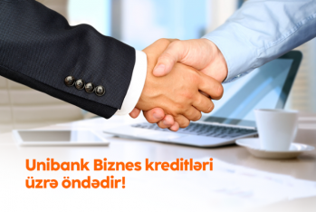 "Unibank" güzəştli biznes kreditlərinə görə - Lider Banklardandır