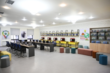 Prezident İlham Əliyev Şamaxı Avropa liseyinin yeni binasının açılışında iştirak edib - FOTOLAR | FED.az