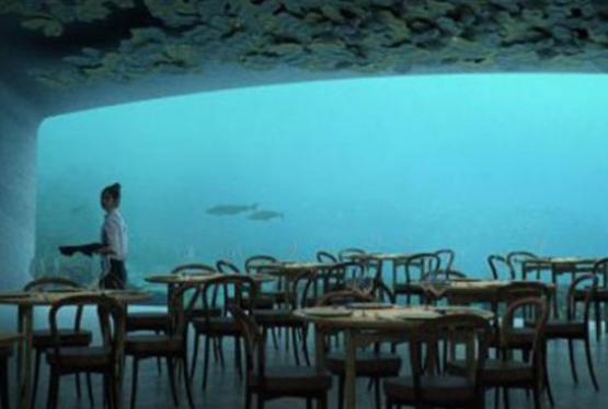 Dünyanın ən böyük sualtı restoranı açıldı