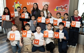 Unibank Qlobal Pul Həftəsi çərçivəsində məktəblilər üçün - TƏDBİR KEÇİRİB | FED.az