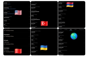 “Azerbaijan” və “Ilham Aliyev” həştəqləri “X” sosial şəbəkəsinin trendində!