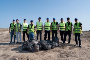 ВТБ (Азербайджан) провел акцию по очистке пляжа в поселке Бильгя