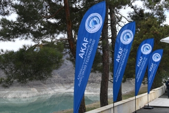 Beynəlxalq kanoe federasiyalarının prezidentləri Sərsəng su anbarına baxış keçiriblər - FOTOLAR | FED.az