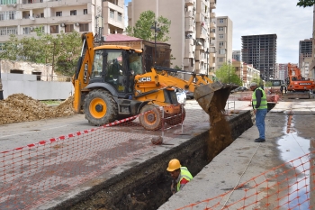 Bakının 5 rayonunda su və kanalizasiya - XƏTLƏRİ YENİLƏNİR | FED.az