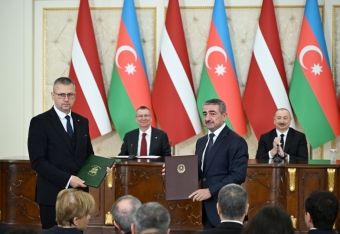 Azərbaycan-Latviya sənədləri mübadilə edilib | FED.az