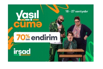 “İrşad”da yeni tədris ilinə özəl “Yaşıl Cümə” fürsətləri başladı - VİDEO