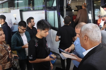 Bakıdan Xocalı və Xankəndiyə ilk avtobus yola düşdü - FOTOLAR | FED.az