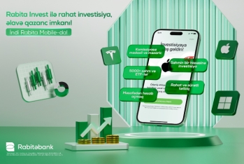 Yeni nəsil investisiya imkanı artıq - RABİTA MOBİLE-DA!