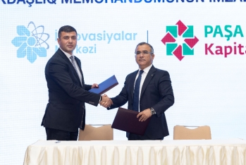 “PAŞA Kapital” və İnnovasiyalar Mərkəzi arasında - [red]Anlaşma Memorandumu imzalanıb[/red] | FED.az