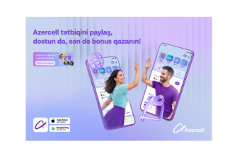 “Azercell” tətbiqinə dostunu dəvət et, bonus qazan!