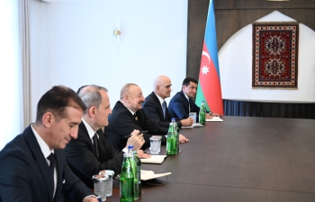 İlham Əliyev Pezeşkian ilə görüşüb - FOTO | FED.az