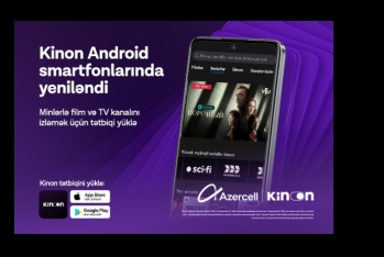 Azercell “Kinon” tətbiqinin funksionallığını genişləndirir