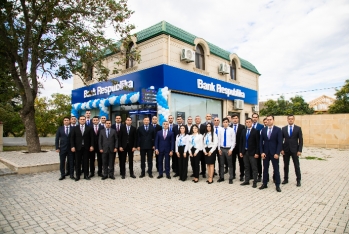 Bank Respublika müasir konseptli Şabran filialını - İSTİFADƏYƏ VERDİ!