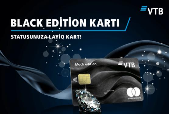 VTB (Azərbaycan) Black Edition premium kartını təklif edir