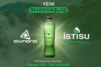 Avrora şirkəti “İstisu” təbii mineral sularının - RƏSMİ DİSTRİBÜTORU OLDU