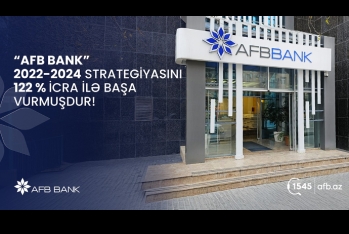 AFB Bank 2022-2024 Strategiyasını 122% icra ilə - BAŞA VURDU!