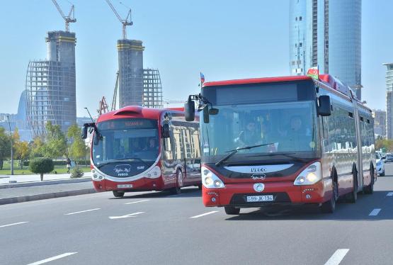 Daha 2 avtobusun hərəkətində dəyişiklik edilib - FOTO