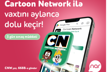 “Nar” yüksək keyfiyyətli “Cartoon Network” oyunlarına giriş imkanı təqdim edir