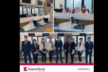 "Kapital Bank" Gəncədə 4-cü filialını - İSTİFADƏYƏ VERDİ