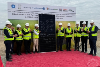 Biləsuvarda Günəş enerjisi layihəsi üzrə yeni mərhələyə start verilib - 943 mindən çox panel quraşdırılacaq