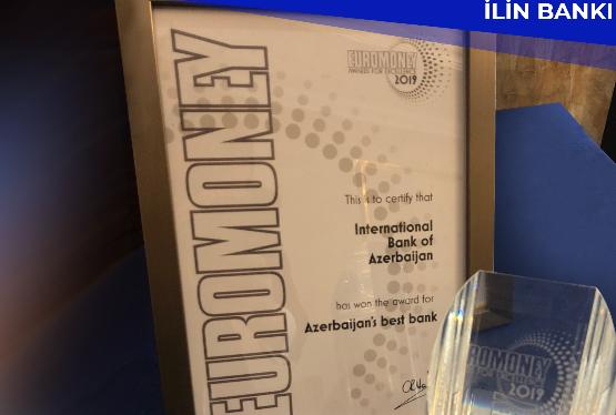 “Euromoney” Azərbaycan Beynəlxalq Bankını - İLİN ƏN YAXŞI BANKI SEÇDİ