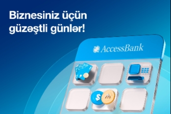 AccessBank-dan yeni biznes müştərilərinə - 50%-DƏK ENDİRİM KAMPANİYASI