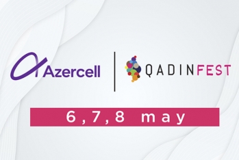 "Azercell" ilk Onlayn Qadın Festivalının - Rəqəmsal Tərəfdaşıdır 