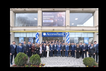 AccessBank расширил сеть обслуживания и открыл второй филиал в Гяндже